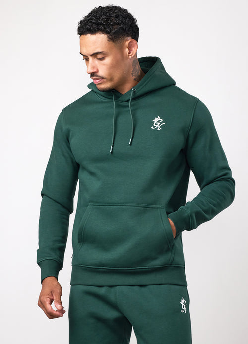 Gym King Fundamental Fleece Hoodie - Deep Forest Green