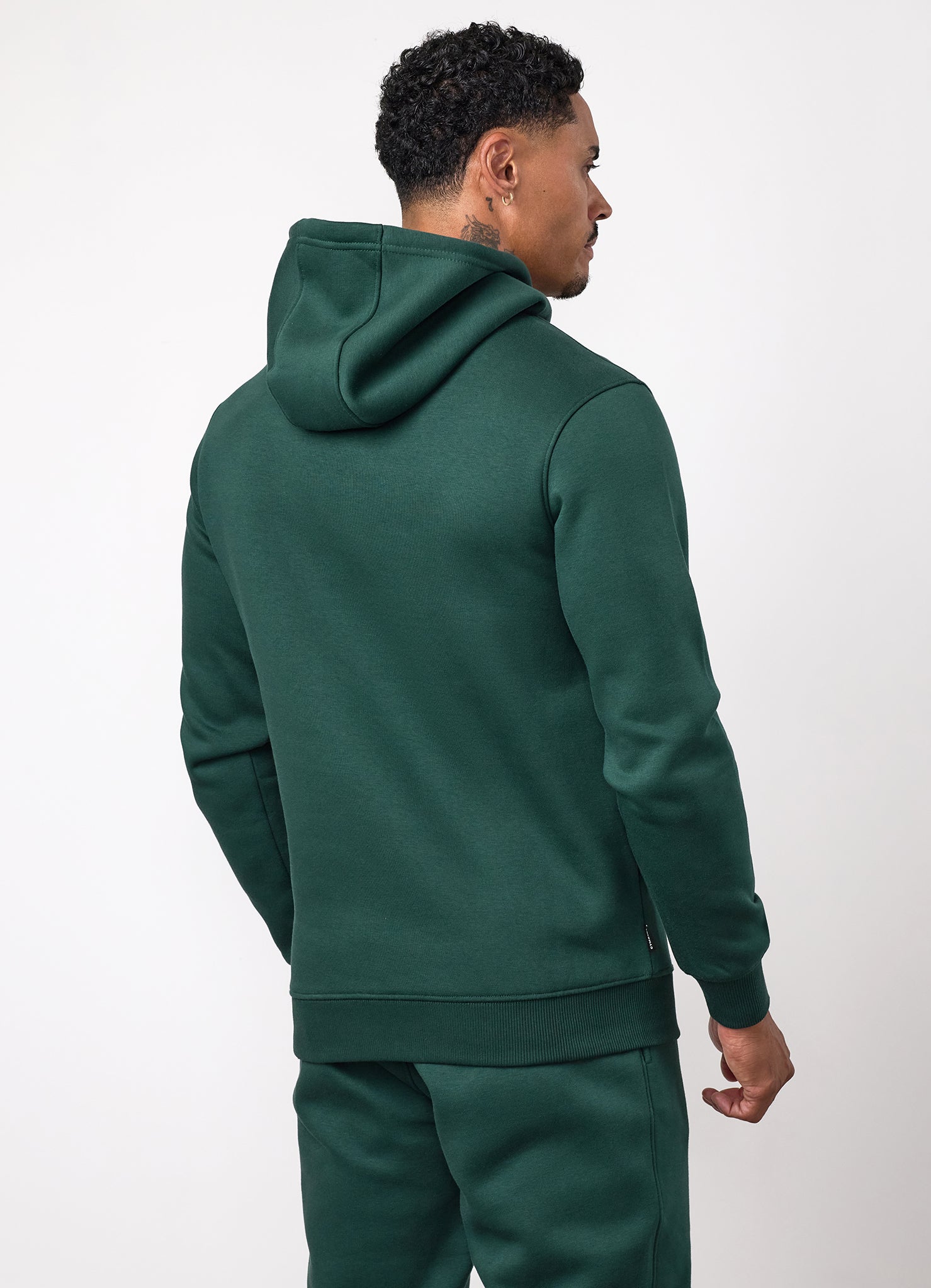 Gym King Fundamental Fleece Hoodie - Deep Forest Green