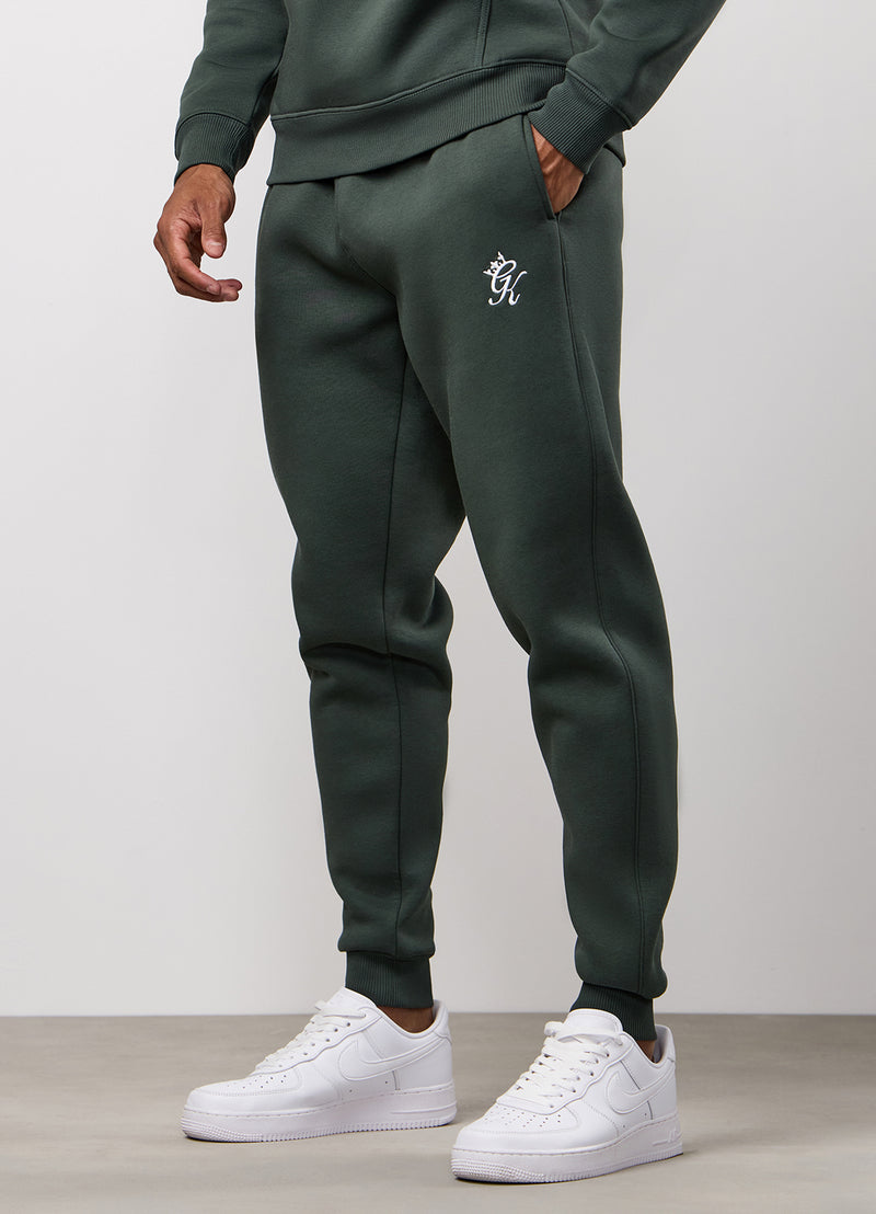 Gym King Fundamental Fleece Jogger - Forest Green