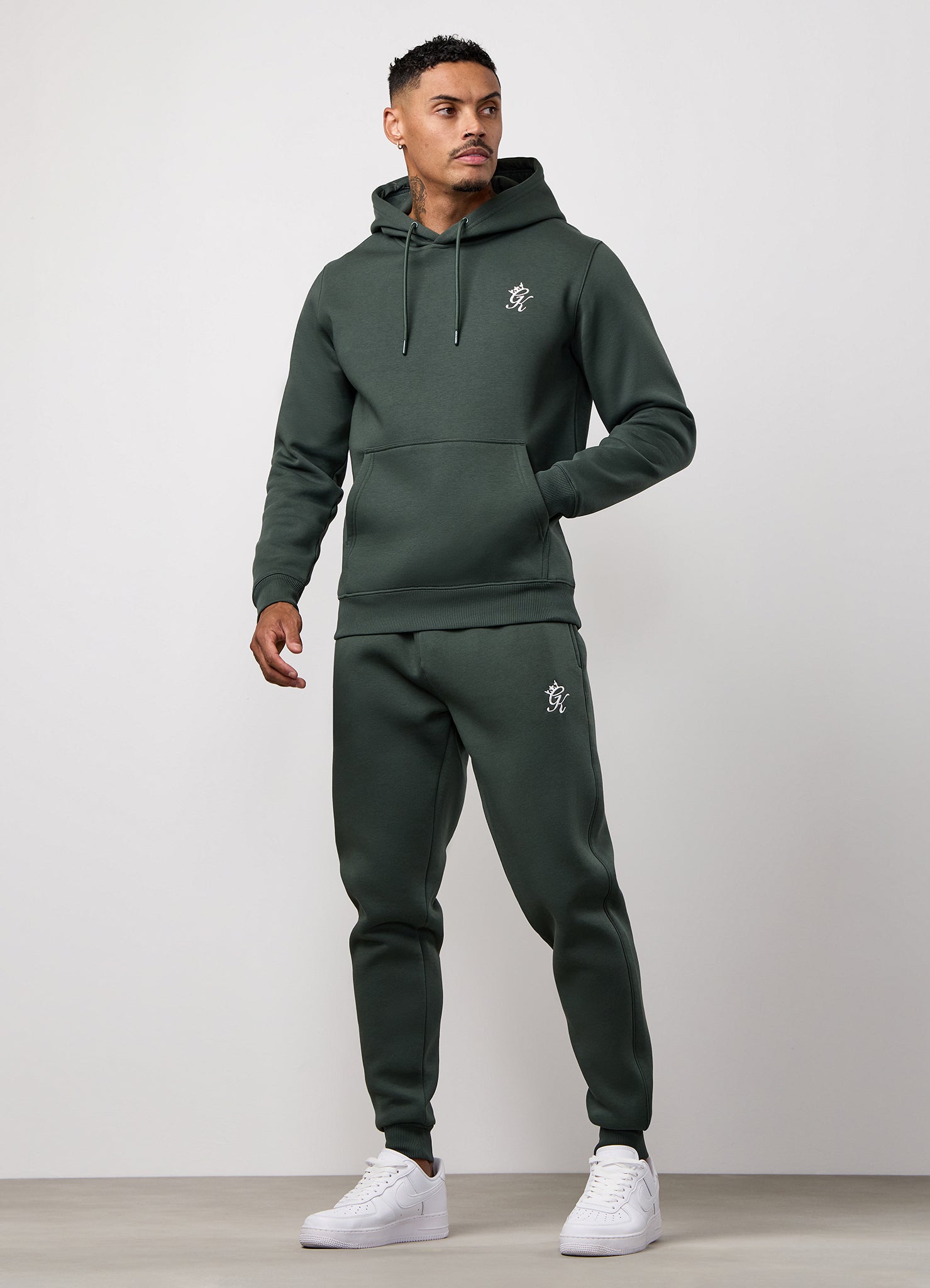 Gym King Fundamental Fleece Jogger - Forest Green