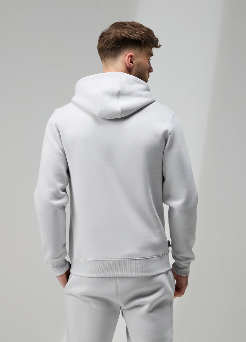 Gym King Fundamental Fleece Tracksuit - Light Grey