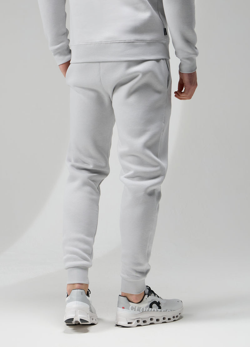 Gym King Fundamental Fleece Tracksuit - Light Grey