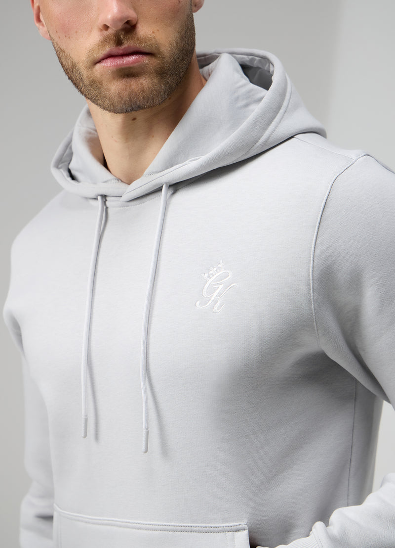 Gym King Fundamental Fleece Tracksuit - Light Grey