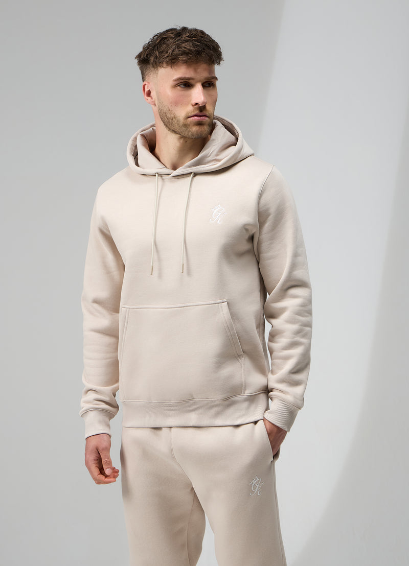 Gym King Fundamental Fleece Tracksuit - Light Stone