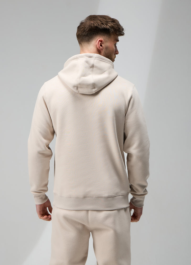 Gym King Fundamental Fleece Tracksuit - Light Stone