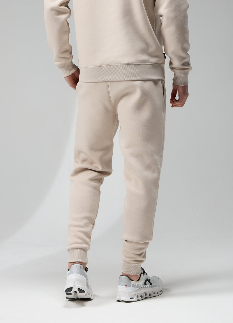 Gym King Fundamental Fleece Tracksuit - Light Stone