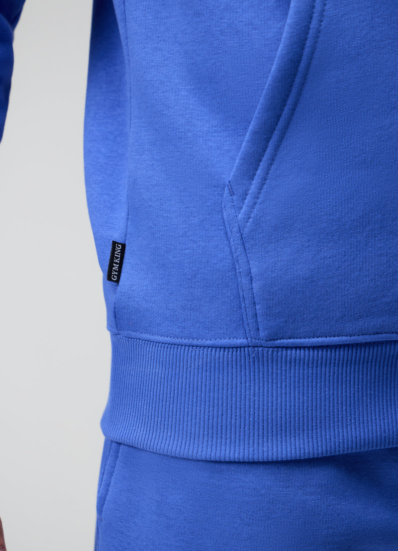 Gym King Fundamental Fleece Tracksuit - Sonic Blue