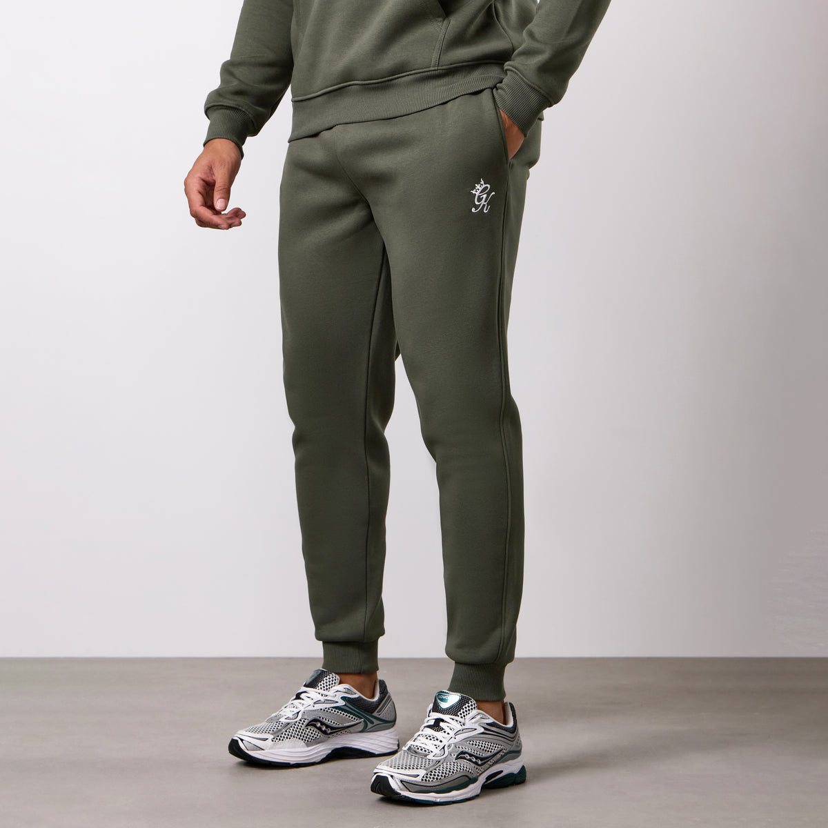 Gym King Fundamental Fleece Jogger - Warm Khaki