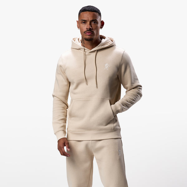 Gym King Fundamental Fleece Hood - Light Sand