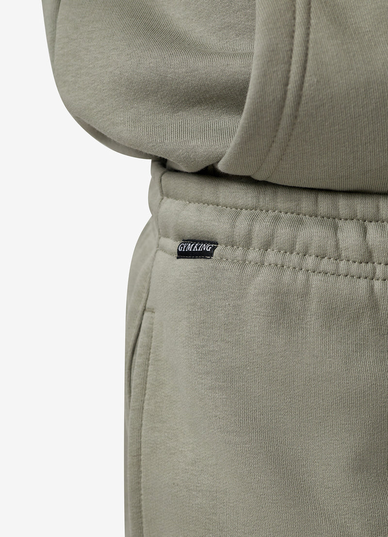 Gym King Fundamental Fleece Jogger - Soft Khaki