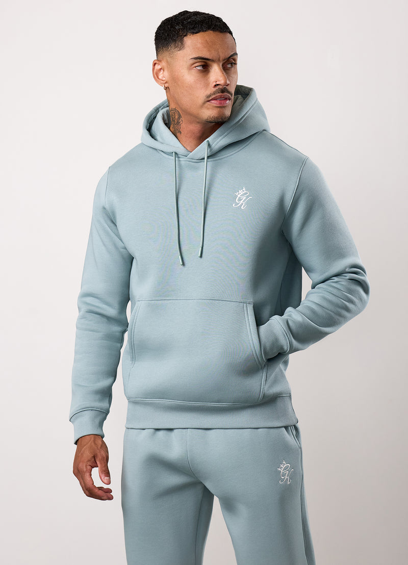 Gym King Fundamental Fleece Hood - Smoke
