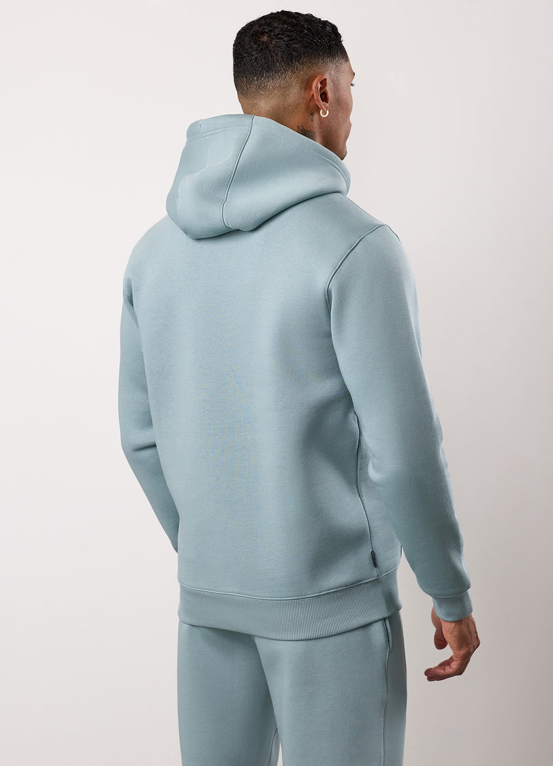 Gym King Fundamental Fleece Hood - Smoke
