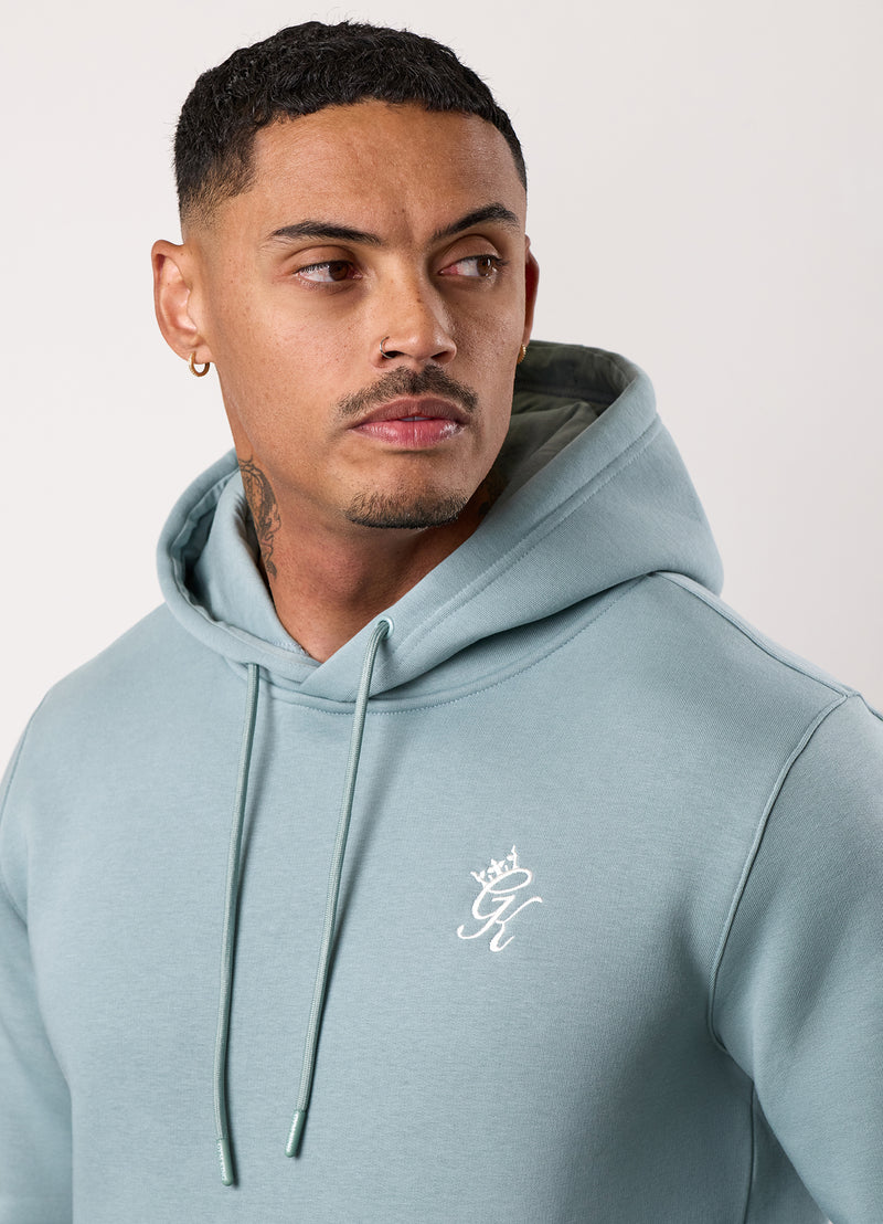 Gym King Fundamental Fleece Hood - Smoke