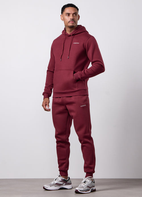 Gym King Fundamental Fleece Linear Hood Tracksuit