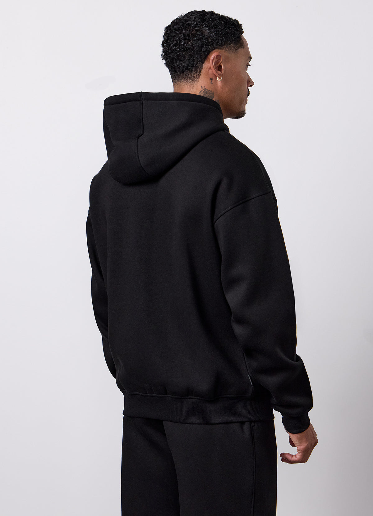 Gym King Fundamental Full Zip Hoodie - Black