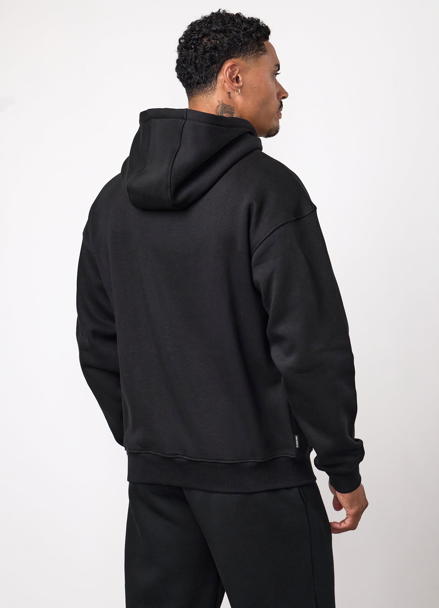 Gym King Fundamental Full Zip Hoodie - Black