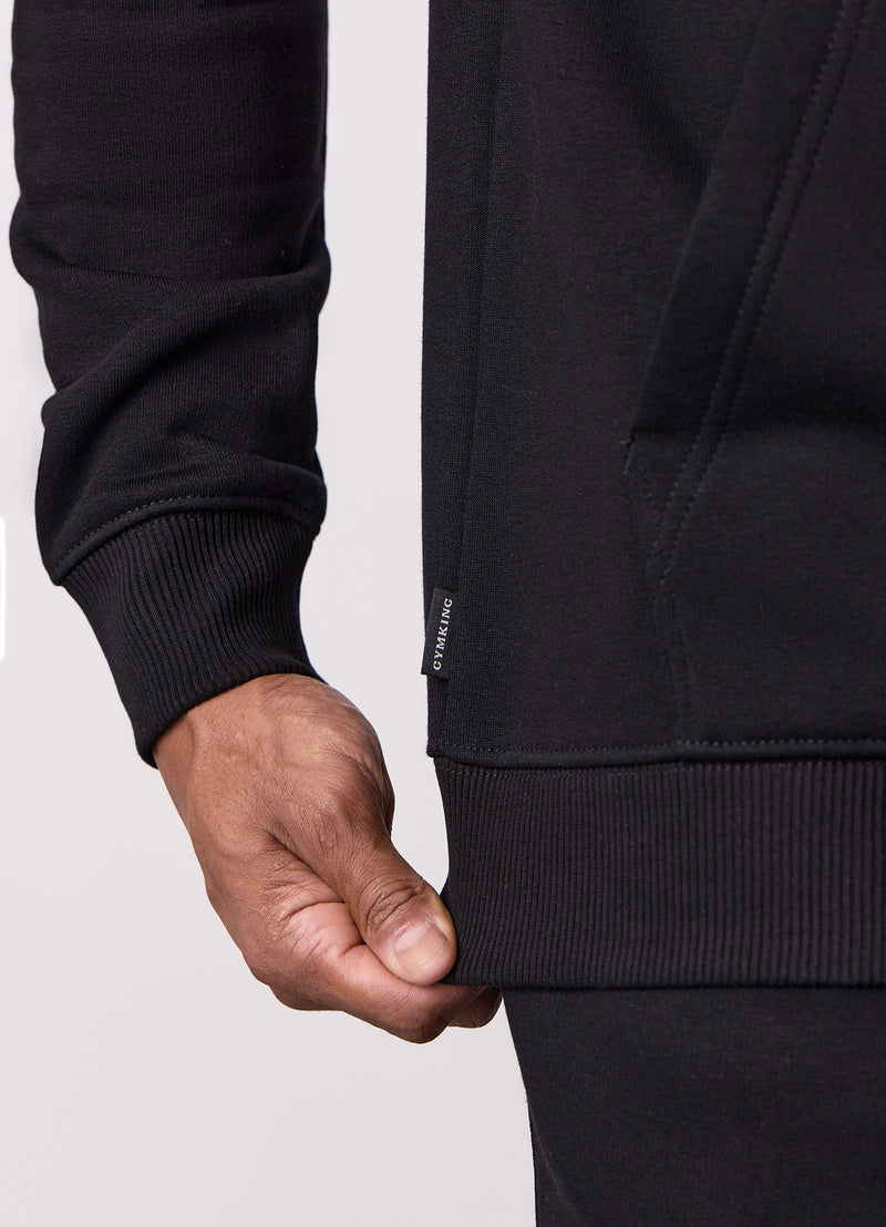 Gym King Fundamental Hood Tracksuit - Black/Gold