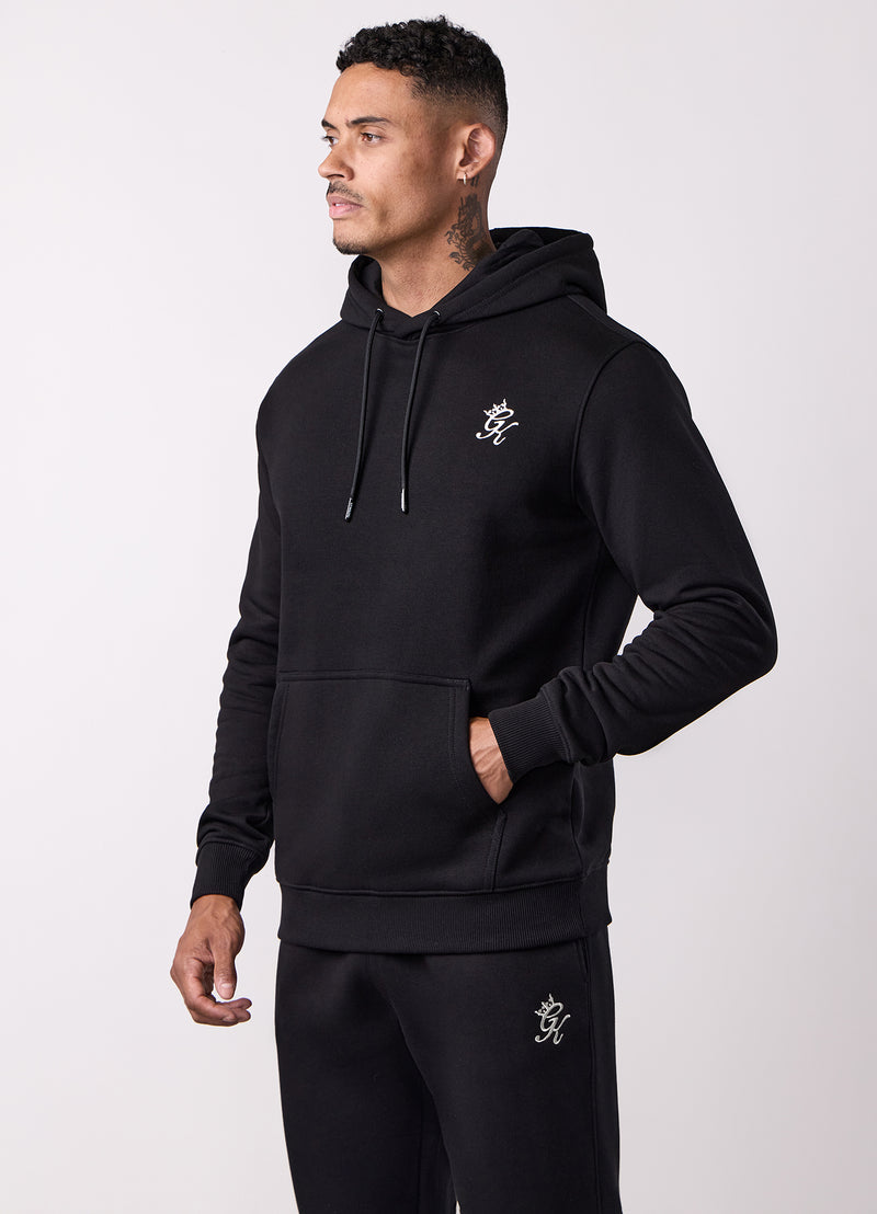 Gym King Fundamental Fleece Hood - Black