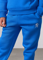 Gym King Kids Fundamental Hood Tracksuit - Blue Surge