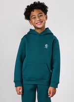 Gym King Kids Fundamental Hood Tracksuit - Storm Teal