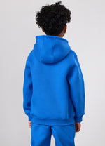 Gym King Kids Fundamental Hood Tracksuit - Blue Surge