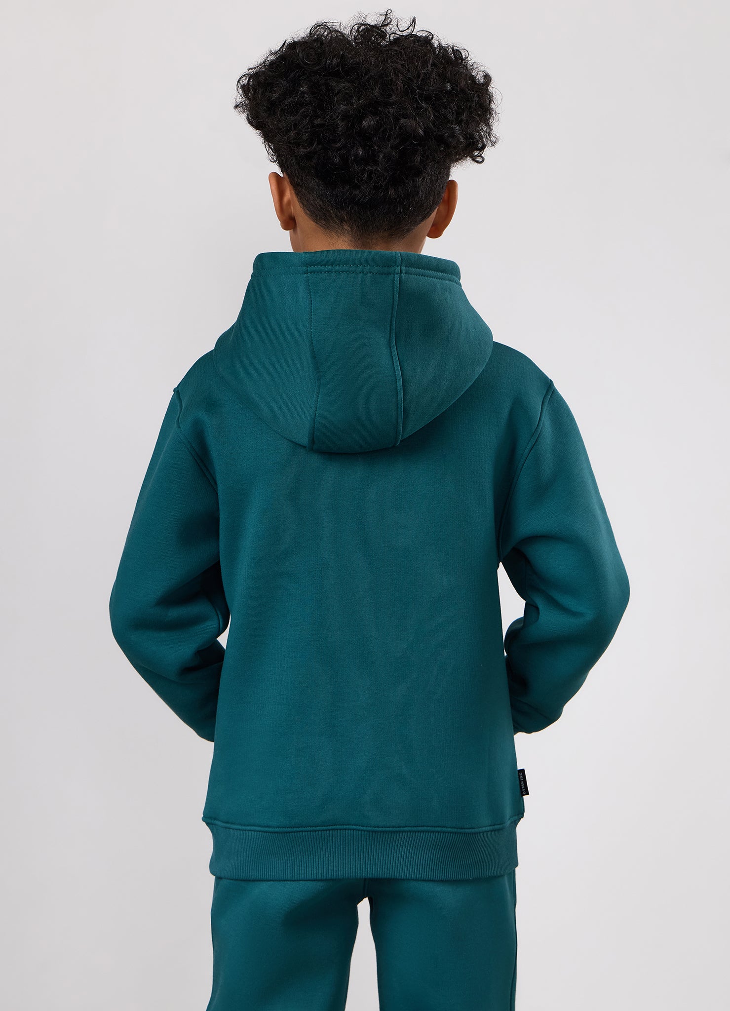 Gym King Kids Fundamental Hood - Storm Teal