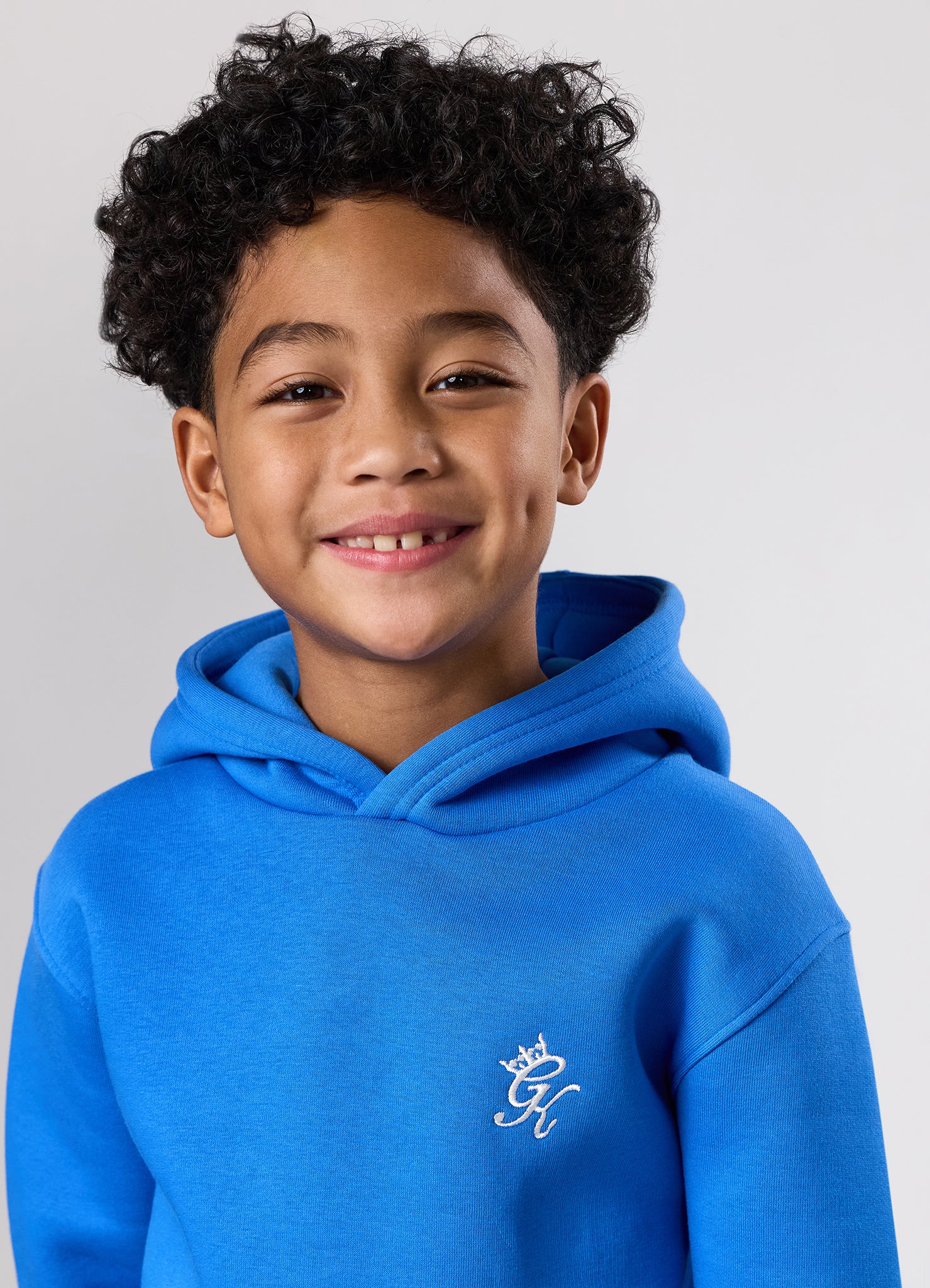Gym King Kids Fundamental Hood - Blue Surge