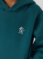 Gym King Kids Fundamental Hood Tracksuit - Storm Teal