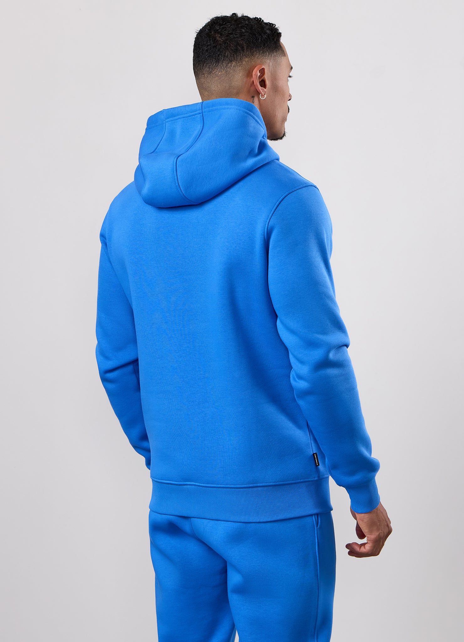 Gym King Fundamental Hood Tracksuit - Blue Surge