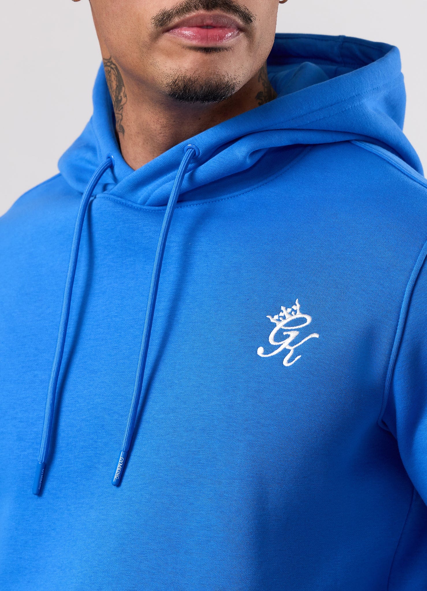 Gym King Fundamental Hood - Blue Surge