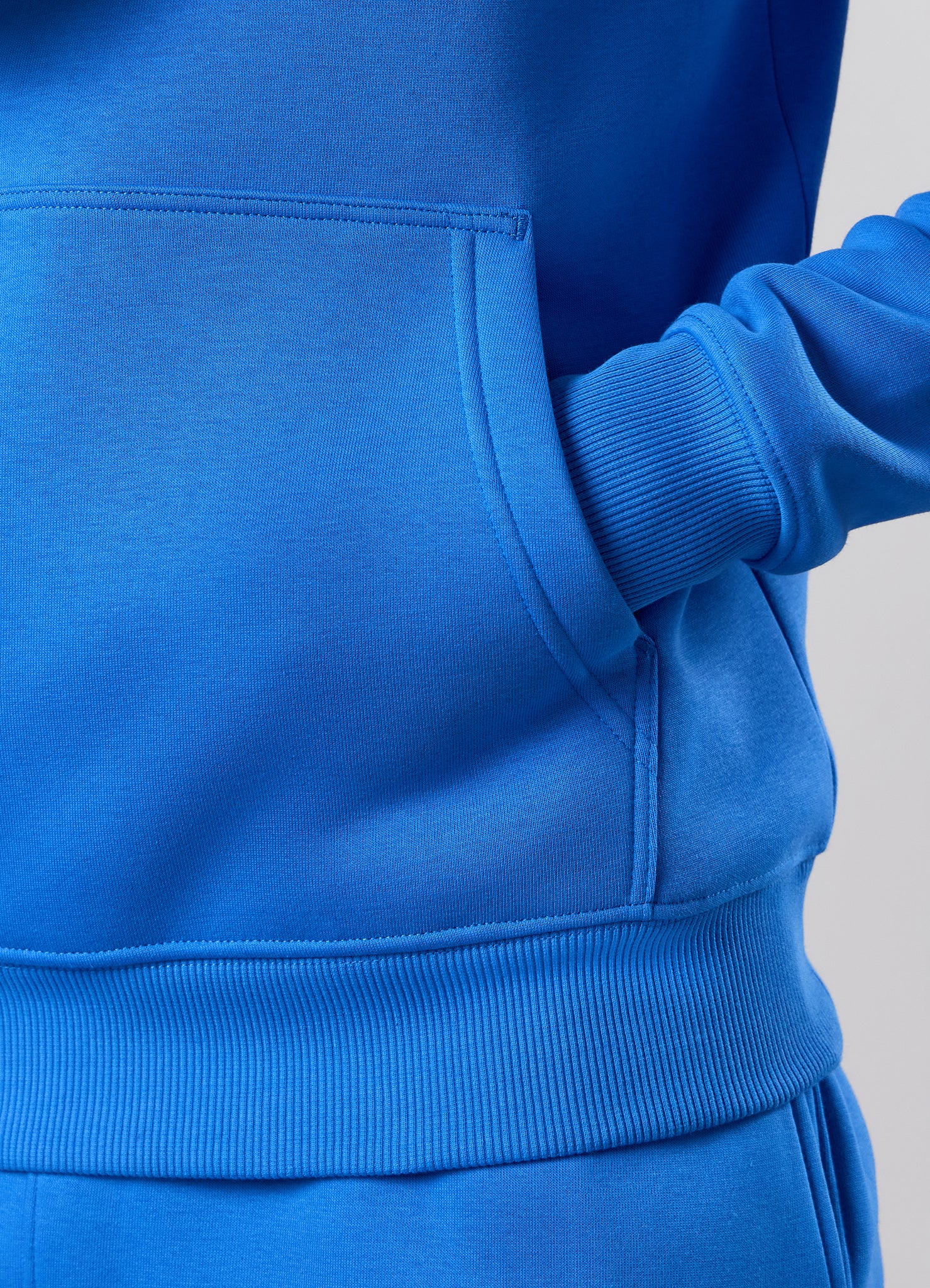 Gym King Fundamental Hood Tracksuit - Blue Surge