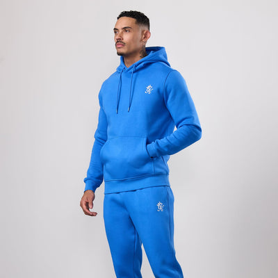 Gym King Fundamental Hood Tracksuit - Blue Surge