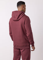 Gym King Fundamental Hood Tracksuit - Burgundy