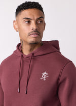 Gym King Fundamental Hood Tracksuit - Burgundy