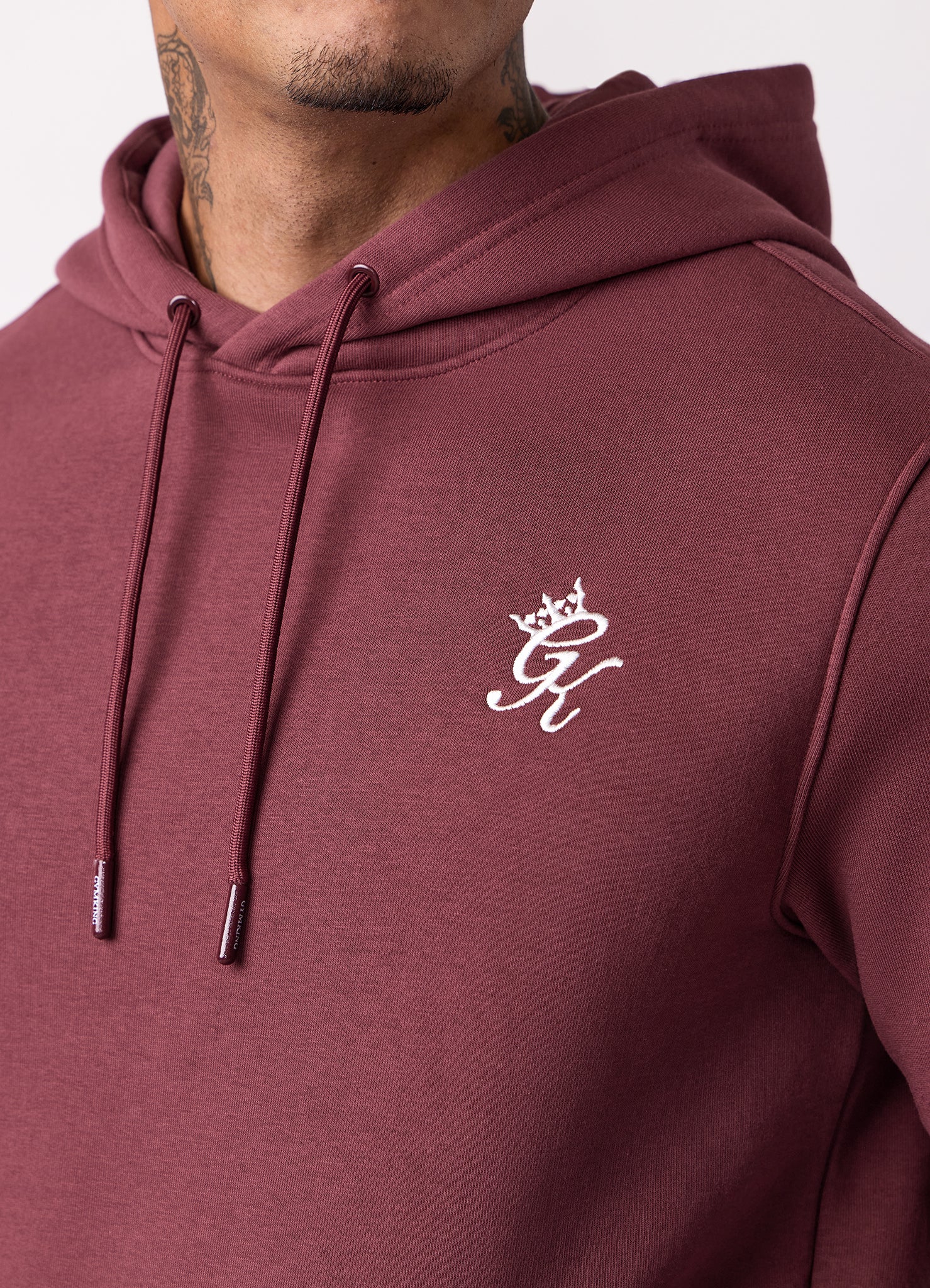 Gym King Fundamental Hood - Burgundy