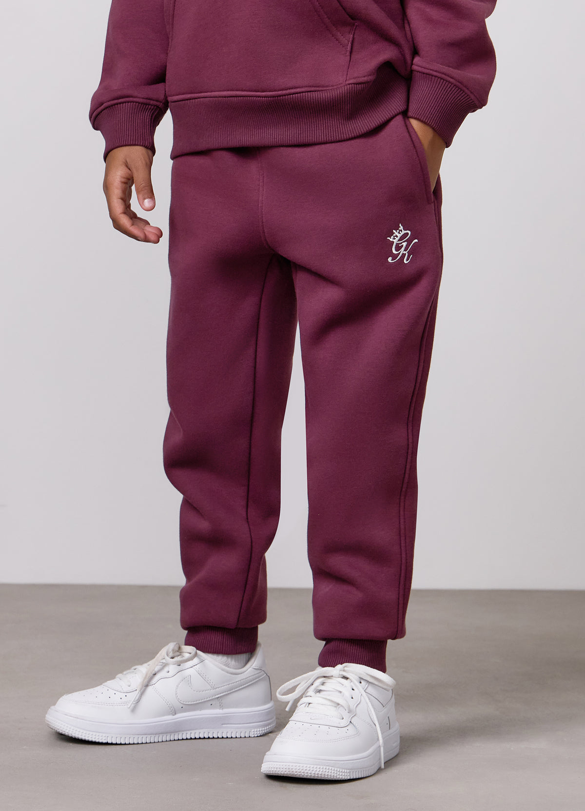 Gym King Older Kids Fundamental Jogger - Burnt Fig