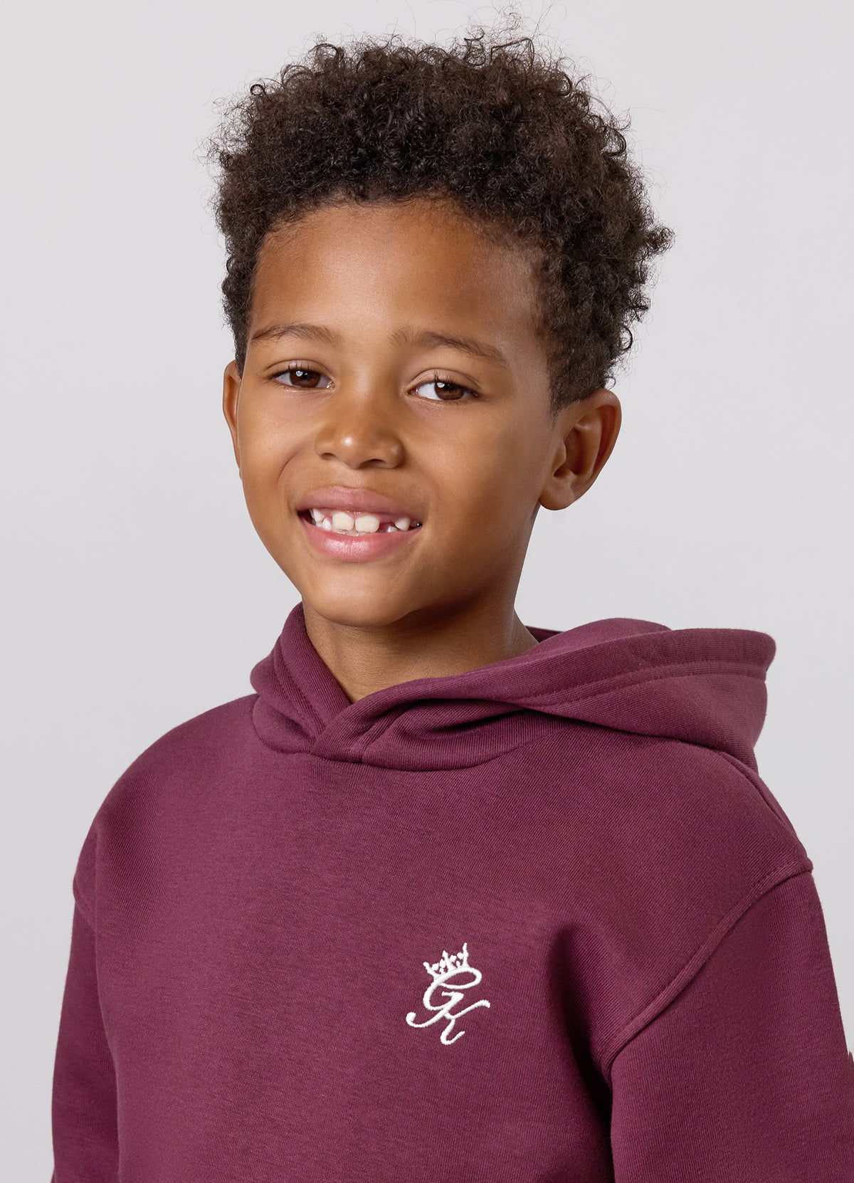 Gym King Older Kids Fundamental Hoodie - Burnt Fig