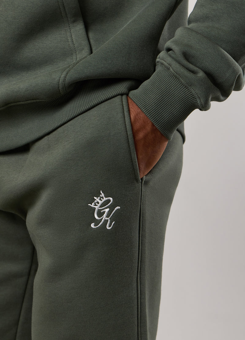Gym King Fundamental Fleece Jogger - Deep Olive