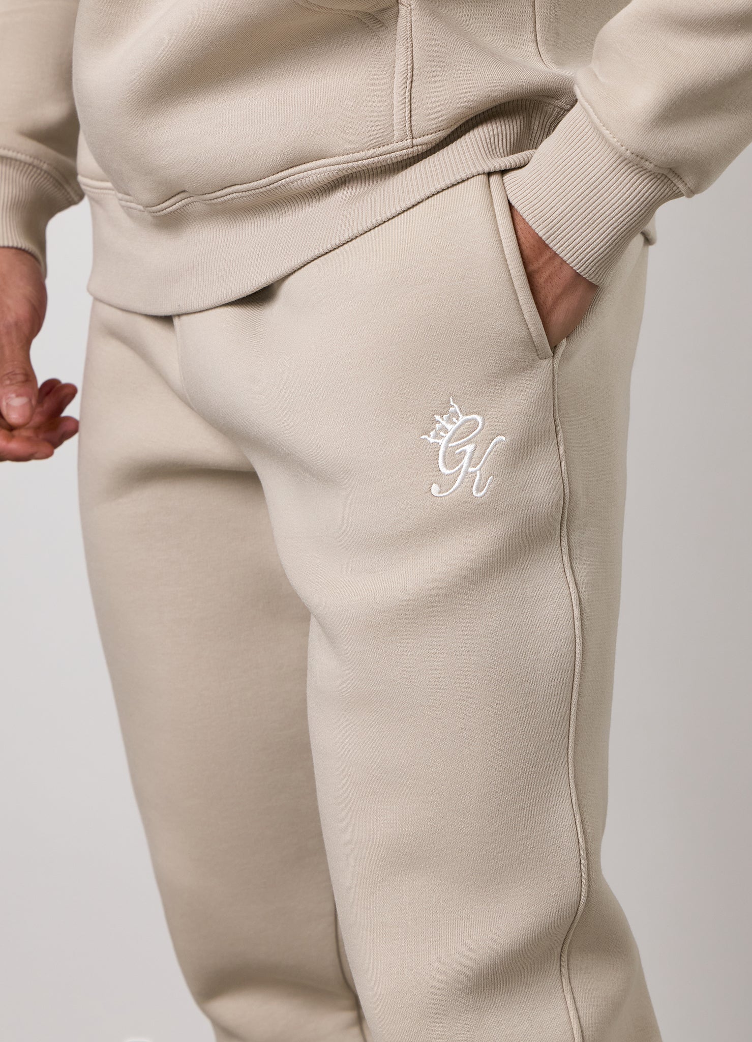 Gym King Fundamental Jogger - Fossil Stone