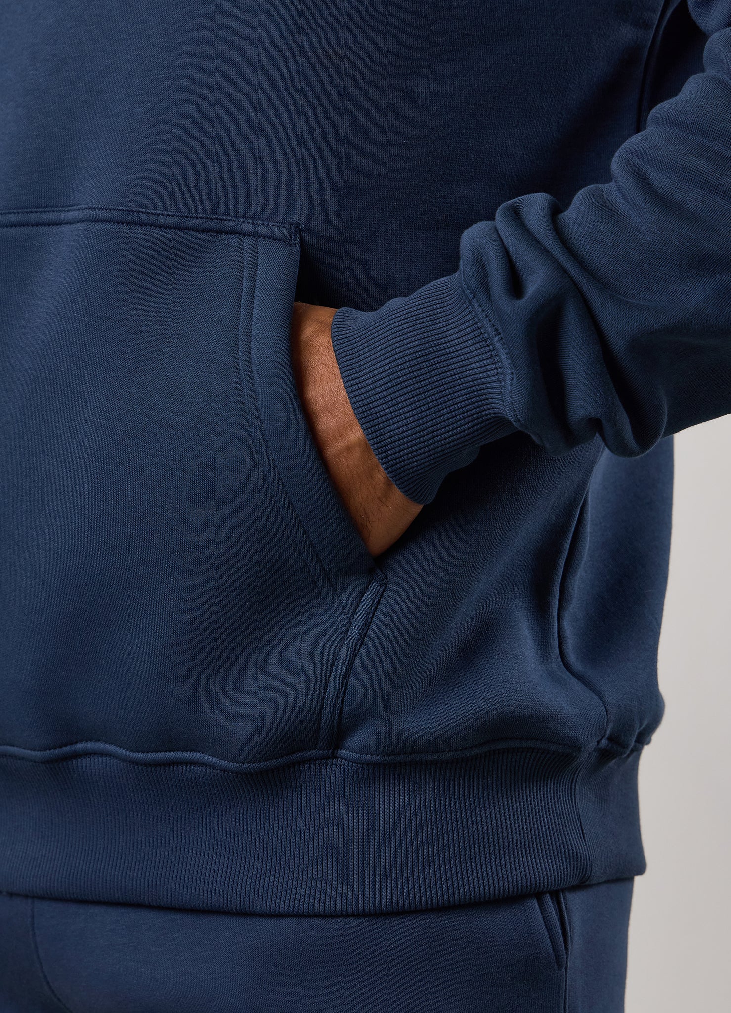 Gym King Fundamental Hood Tracksuit - Rich Blue