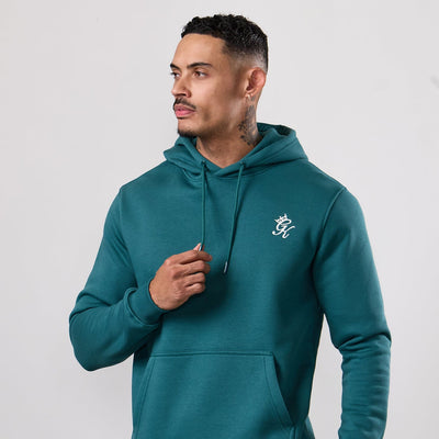 Gym King Fundamental Hoodie - Storm Teal
