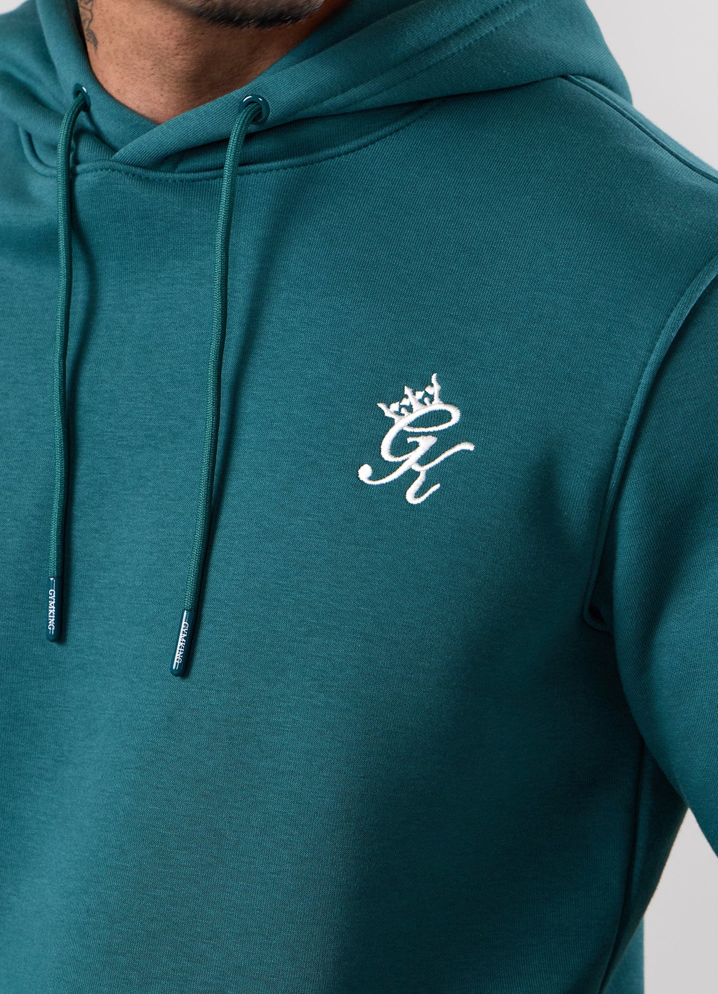 Gym King Fundamental Hood - Storm Teal