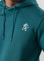 Gym King Fundamental Hood Tracksuit - Storm Teal