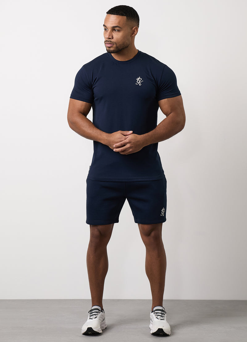 Gym King Fundamental Fleece Short - Navy