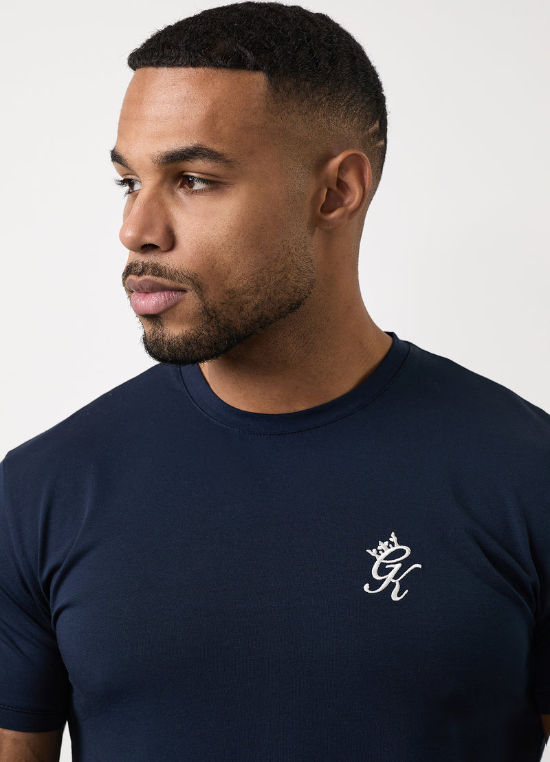 Gym King Fundamental Tee - Navy