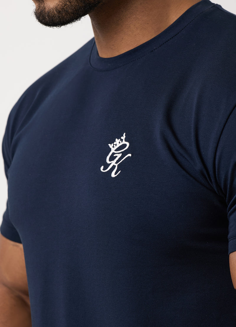 Gym King Fundamental Tee - Navy