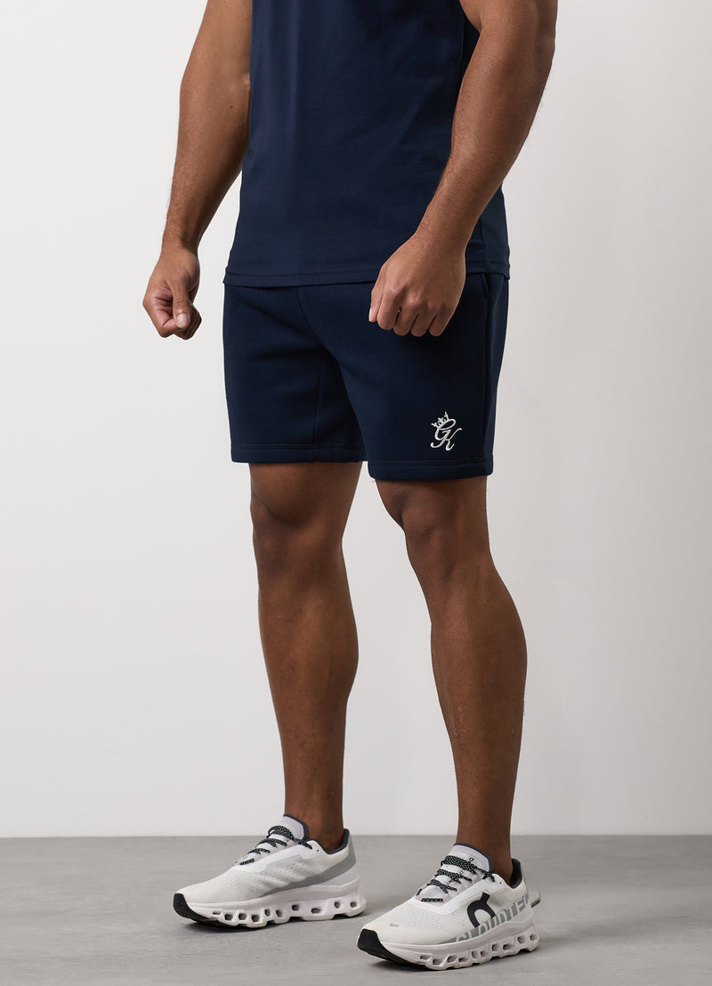 Gym King Fundamental Fleece Short - Navy