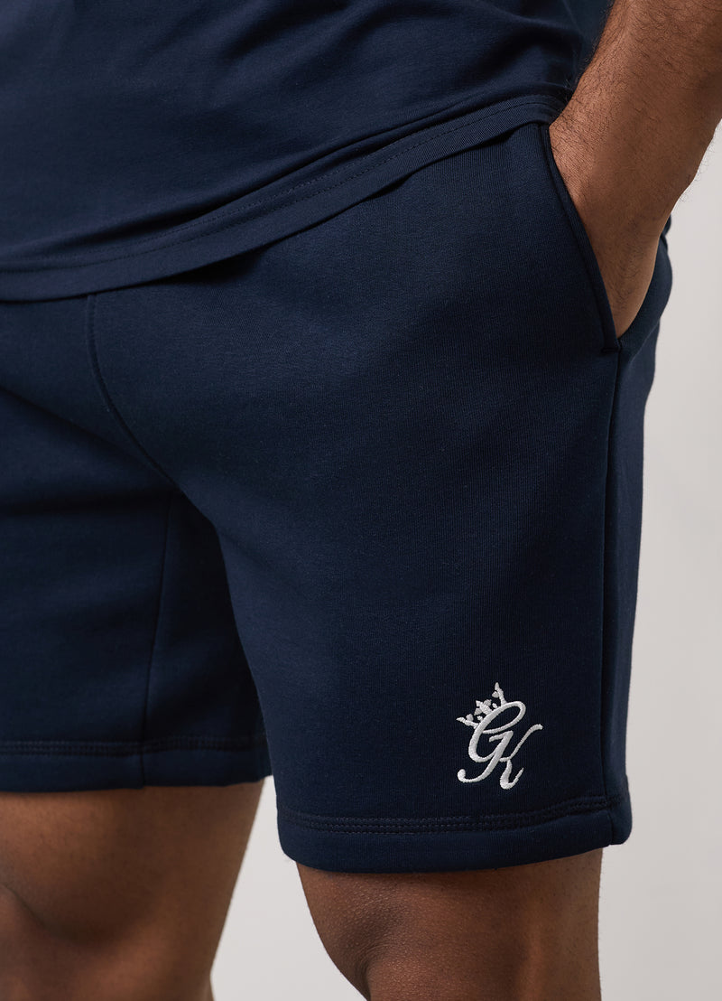 Gym King Fundamental Fleece Short - Navy