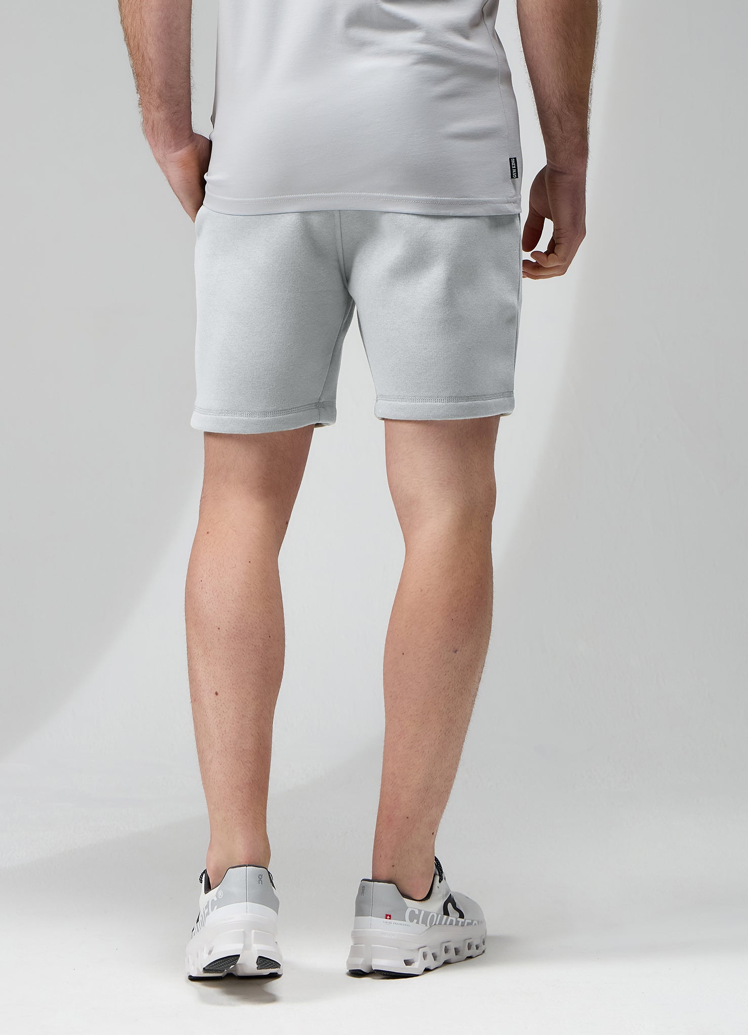 Gym King Fundamental Fleece Short - Light Grey