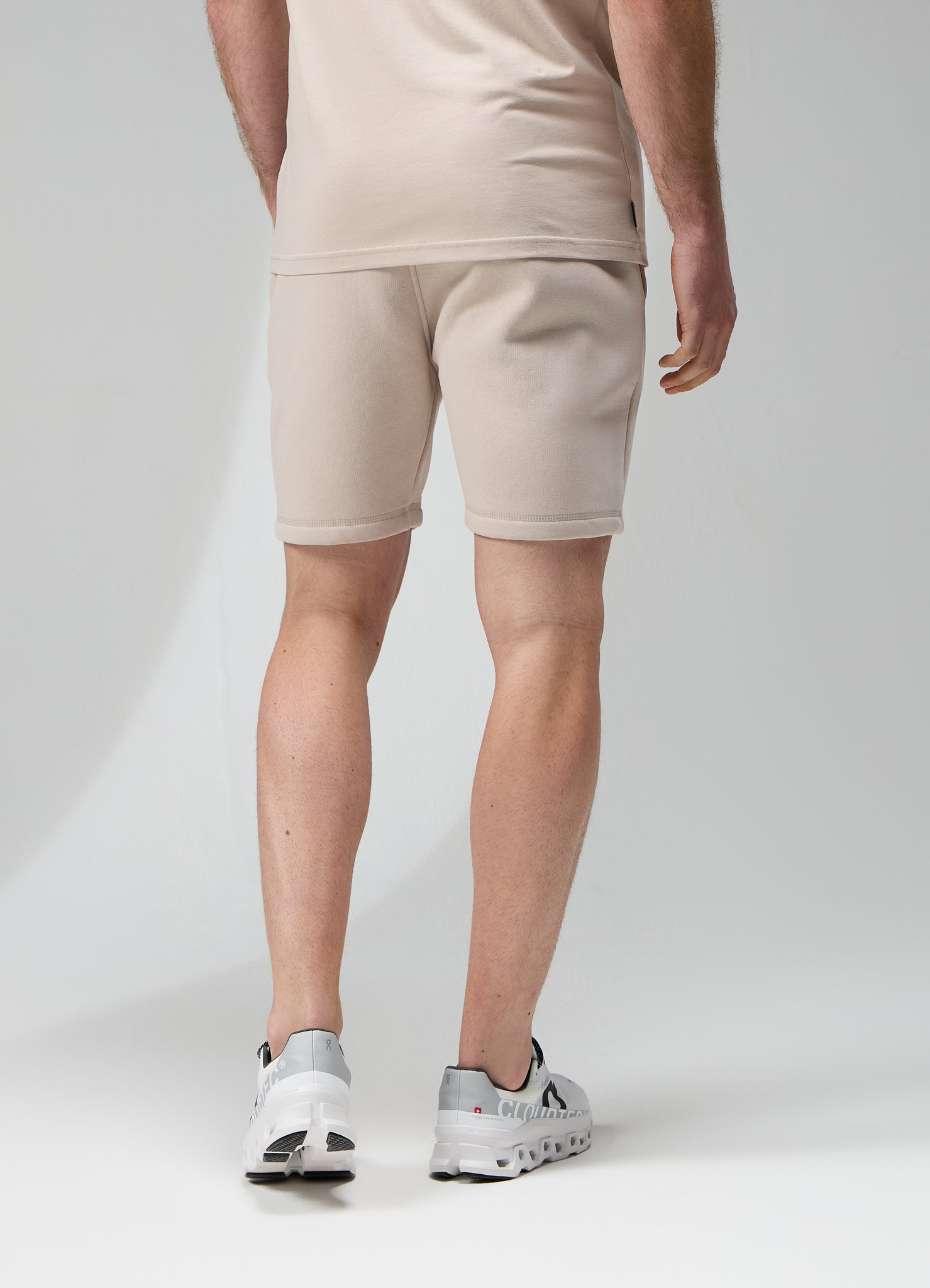 Gym King Fundamental Fleece Short - Light Stone